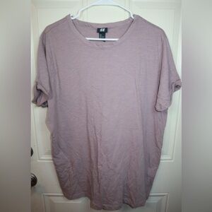 H&M men’s mauve thin t shirt SIZE large